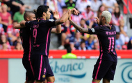 Suarez, Neymar thay nhau lập công, Barca quên Messi trong ngày đại thắng Gijon