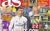 Báo Tây Ban Nha chê trách Ronaldo