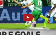 Chicharito có tên trong top 5 bàn thắng đẹp nhất vòng 5 Bundesliga