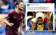 Theo FIFA thì Totti và Torres có họ hàng gần