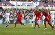 Bùng nổ trong hiệp hai, Liverpool lội ngược dòng ngoạn mục trước Swansea City