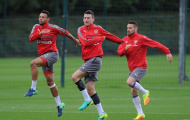 Dàn sao Arsenal hăng say tập luyện, hướng đến chiến thắng thứ 5 liên tiếp