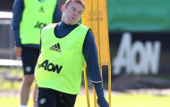 Rooney tập luyện hết mình trước trận gặp Stoke