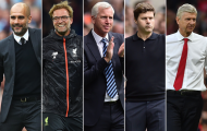 Pep, Klopp và Wenger tranh giải HLV của tháng