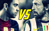 Đọ tài Andrea Pirlo vs Xavi Hernandez