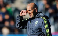 Zidane chỉ còn 4 sao Real để tập luyện cùng