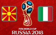 01h45 ngày 10/10/2016, Macedonia vs Italia: Azzurri quyết lấy lại thể diện