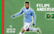 Felipe Anderson - Tài năng trẻ được nhiều đại gia thèm khát