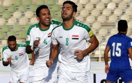 Thái Lan thua đậm Iraq tại vòng loại World Cup