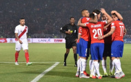 Cú đúp của Vidal giúp Chile kịch tính hạ Peru
