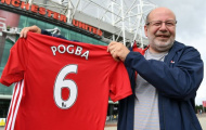 Pogba dẫn đầu lượng áo bán tại Premier League 2016/17