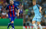 Chiến Barca, De Bruyne miệt mài 'luyện công'