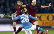 Dzeko ghi bàn ầm ầm, AS Roma hủy diệt Napoli