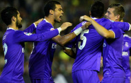 Đập tan chỉ trích, Real Madrid 'đánh tennis' trên sân của Betis