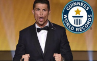 Ronaldo, Petr Cech ghi danh vào sách kỷ lục Guinness 2017