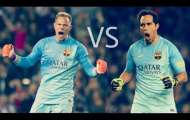 So sánh tài năng của Bravo và Ter Stegen trong màu áo Barca