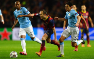 Xem lại màn trình diễn của Iniesta vs Man City mùa 2014/2015