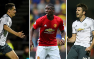 Góc chiến thuật: Đo độ khả thi 'Tam giác quỷ' Carrick-Pogba-Herrera