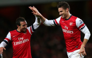 Arsenal trả giá vì vắng Cazorla, Giroud