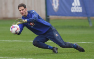 Sao Chelsea lấm lem bùn đất trước trận gặp West Ham