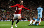 Juan Mata tỏa sáng, Mourinho 'rửa hận' thành công trước Pep Guardiola tại Old Trafford