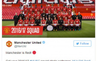 Man Utd chụp hình toàn đội nhưng vắng Schweinsteiger 