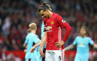 Herrera 'ăn' thẻ đỏ, Mourinho bị đuổi, Man Utd bất lực trước Burnley