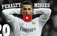Tất cả 20 pha sút hỏng 11m của Cristiano Ronaldo cho đến nay