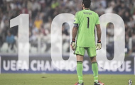Buffon cán mốc '100' trong ngày buồn của Juventus