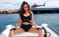 Đệ nhất 'ngực đẹp' Kelly Brook lại gây xao xuyến