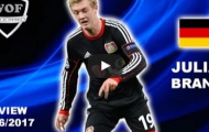 Tài năng đặc biệt của Julian Brandt (Bayer Leverkusen)