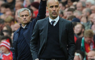 Pep Guardiola vẫn dưới cơ Mourinho