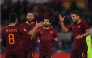 Salah lập hat-trick, Roma đè bẹp Bologna