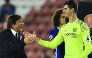 Courtois khiến fan Chelsea sướng rơn
