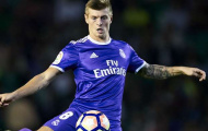 Vui chưa lâu, Real lại điêu đứng vì Kroos