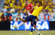 Chơi áp đảo, Colombia vẫn bị Chile cầm hòa không bàn thắng