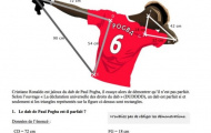 Choáng với đề thi toán về Paul Pogba