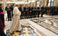 Tuyển Đức lịch lãm đến diện kiến Giáo hoàng Francis