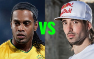 Ronaldinho đọ tài vua bóng đá đường phố Sean Garnier