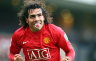 Carlos Tevez khi còn khoác áo Man Utd