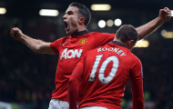 Những pha làm bàn của Van Persie vào lưới Arsenal