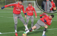 Arsenal tập cực 'sung' trước thềm đại chiến M.U
