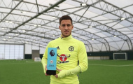 Eden Hazard hoàn tất cú đúp tháng 10 cho Chelsea
