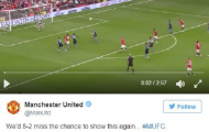 Man United troll Arsenal trước thềm đại chiến