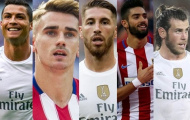 Top 5 cầu thủ quyết định kết quả trận derby Madrid: Atletico 'cẩn trọng' với Ramos