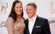 Vợ chồng Schweinsteiger đẹp lộng lẫy khi đi nhận giải