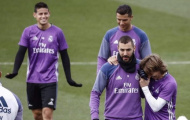 Benzema tập luyện hăng say, sẵn sàng xé lưới Atletico Madrid