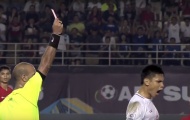 Chiếc thẻ đỏ đầu tiên ở AFF Cup 2016