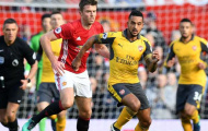 Sao Arsenal thất vọng với màn trình diễn trước Man United