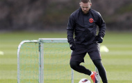 'Gã hề' Rooney trở thành tâm điểm trên sân tập của Man Utd